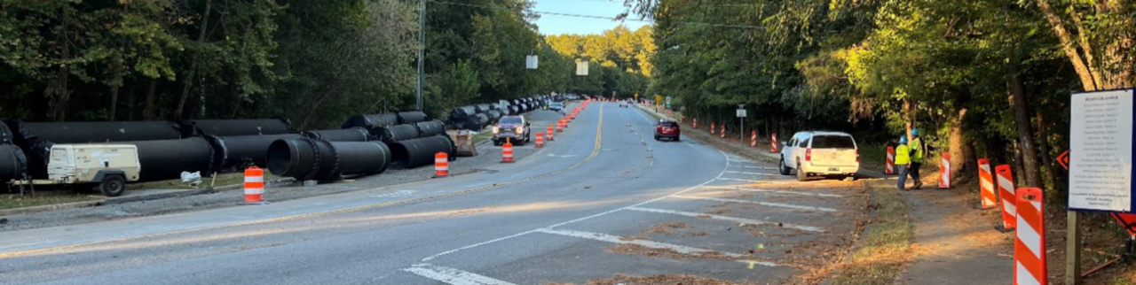 Old Alabama Road/Old Alabama Road 48-inch Water Transmission Main relocation | BenchMark Management Project
